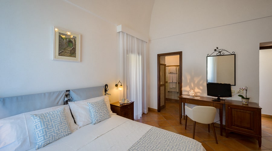 Quadruple Room with Mountain View in Sorrento