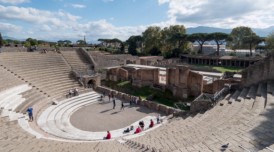 Antico Casale - visita di Pompei