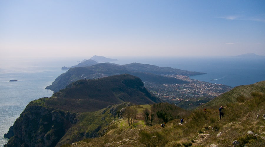 Mount Vico Alvano and Mount Comune